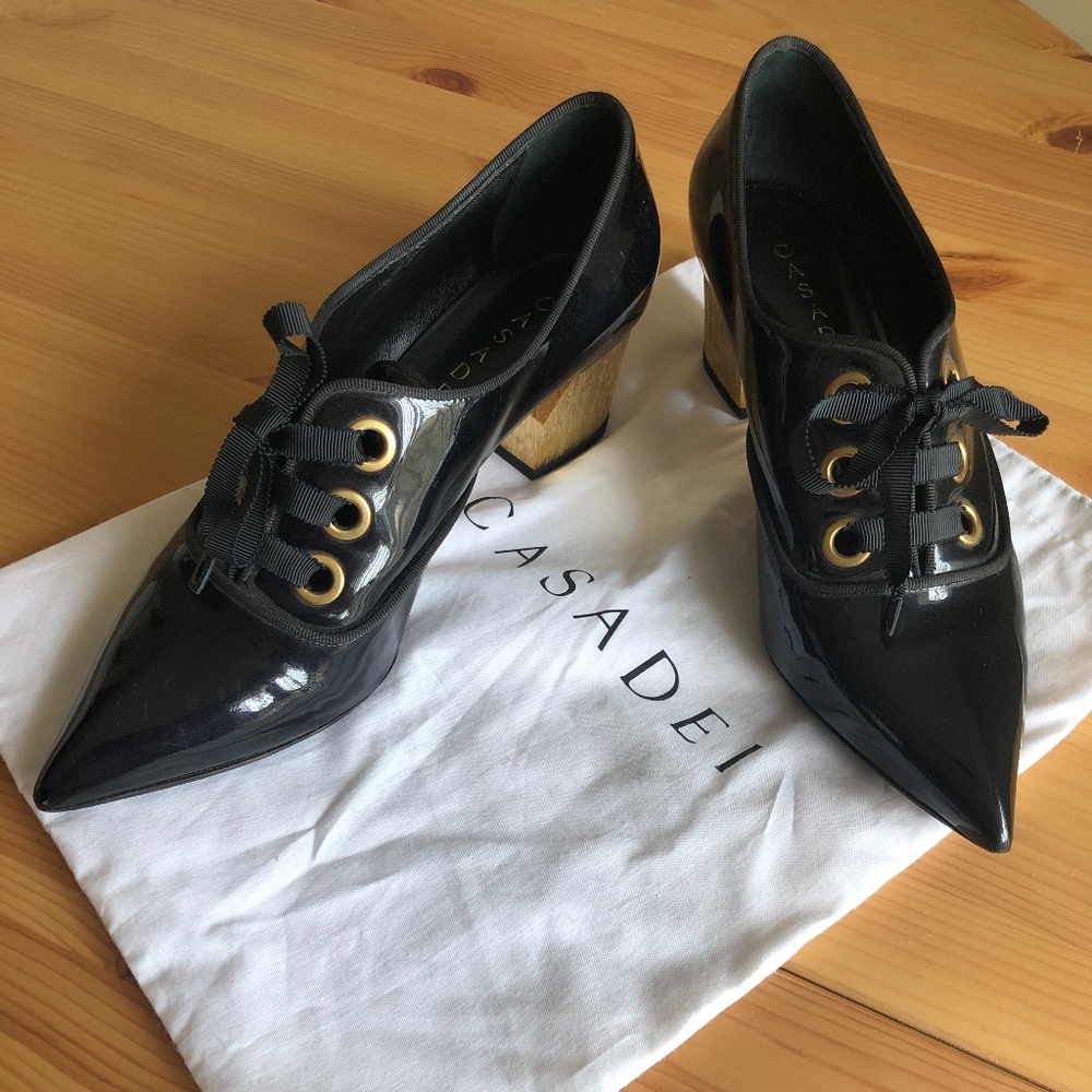 Casadei Patent Leather Shoes